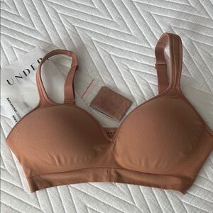 Underputfit Women's Bra - sz L. Mocha
